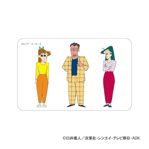 クレヨンしんちゃん グッズ 通販 クリアカード まじかる百貨店クリアカード 幼稚園の先生 4947864116507 スマホ裏 スマートフォン 透明 カード かわいい 可愛い カワイイ キャラクター _1