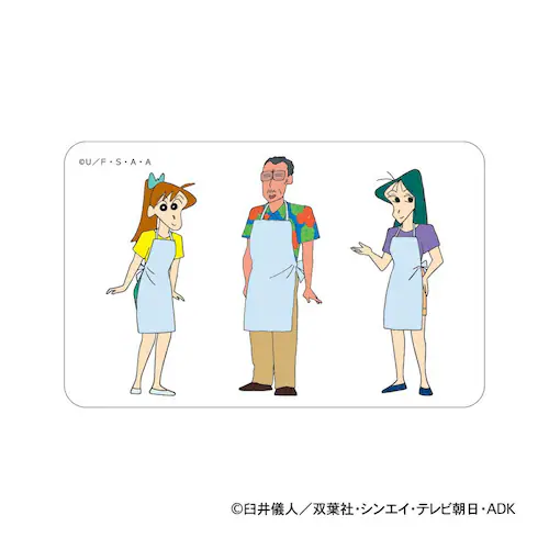クレヨンしんちゃん グッズ 通販 クリアカード まじかる百貨店クリアカード 幼稚園の先生 4947864116507 スマホ裏 スマートフォン 透明 カード かわいい 可愛い カワイイ キャラクター _2