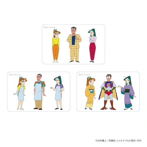 クレヨンしんちゃん グッズ 通販 クリアカード まじかる百貨店クリアカード 幼稚園の先生 4947864116507 スマホ裏 スマートフォン 透明 カード かわいい 可愛い カワイイ キャラクター _4