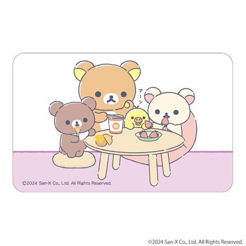 �����b�N�} �O�b�Y �ʔ� Rilakkuma �N���A�J�[�h �܂�����S�ݓX�N���A�J�[�h 4947864051853 �����b�N�}03 ���� �X�}�z�� �X�}�[�g�t�H�� ���킢�� ���� �J���C�C �T���G�b_1
