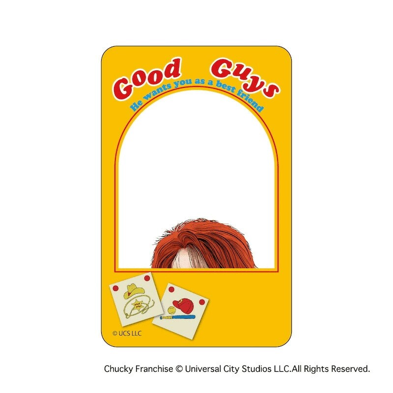 チャッキー チャッキー グッズ 通販 CHUCKY クリアカード まじかる