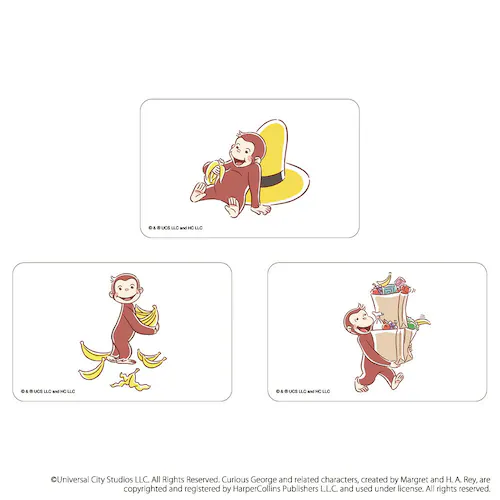 おさるのジョージ グッズ 通販 Curious George クリアカード まじかる百貨店クリアカード 4947864052881 おさるのジョージ01 絵本キャラクター かわいい 可愛い おしゃれ _2