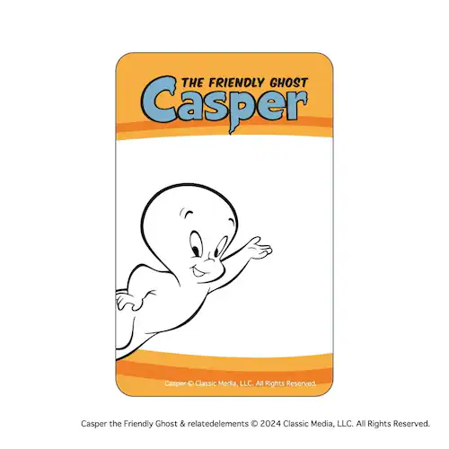 キャスパー グッズ 通販 Casper クリアカード まじかる百貨店クリアカード 4947864075408 キャスパー04 スマホ かわいい おしゃれ 透明 カード 映画グッズ 可愛い オシャレ キ_1