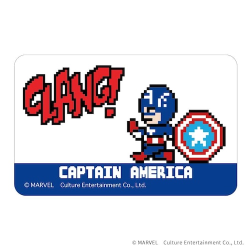 MARVEL マーベル グッズ 通販 キャプテンアメリカ クリアカード まじかる百貨店クリアカード 4947864050719 キャプテン・アメリカ01 アメコミ 映画グッズ スマホ スマートフォン _1