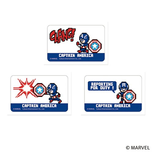 MARVEL マーベル グッズ 通販 キャプテンアメリカ クリアカード まじかる百貨店クリアカード 4947864050719 キャプテン・アメリカ01 アメコミ 映画グッズ スマホ スマートフォン _2