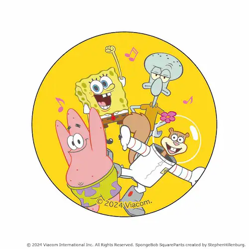 スポンジボブ グッズ 通販 スポンジ・ボブ 缶バッジ まじかる百貨店缶バッジ 4947864063610 スポンジ・ボブ05 缶バッチ カンバッジ カンバッチ SpongeBob キャラクターグッズ _1