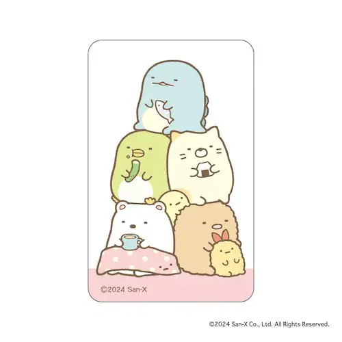 すみっコぐらし グッズ 通販 すみっこ クリアカード まじかる百貨店クリアカード 4947864052201 すみっコぐらし03 スマホ裏 スマートフォン 透明 カード かわいい 可愛い カワイイ キ_1