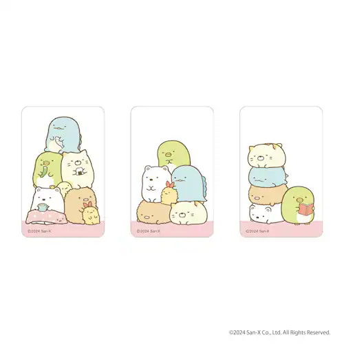 すみっコぐらし グッズ 通販 すみっこ クリアカード まじかる百貨店クリアカード 4947864052201 すみっコぐらし03 スマホ裏 スマートフォン 透明 カード かわいい 可愛い カワイイ キ_2