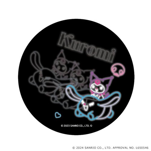 サンリオ クロミ グッズ 通販 マイメロディ 缶バッジ まじかる百貨店缶バッジ 4947864049423 クロミ01 KUROMI 缶バッチ カンバッジ カンバッチ かわいい 可愛い おしゃれ オシ_1