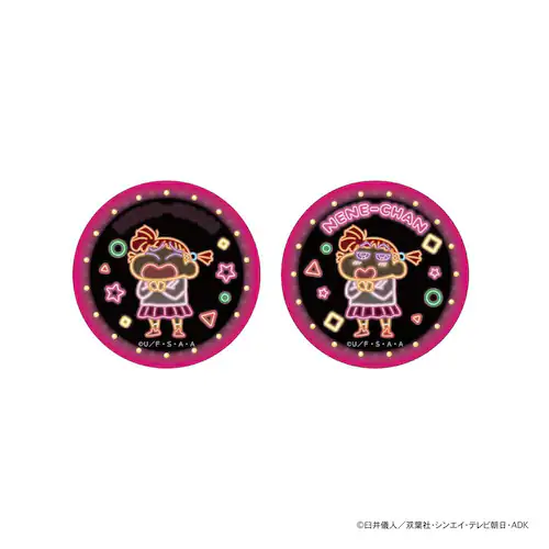 クレヨンしんちゃん グッズ 通販 缶バッジ まじかる百貨店缶バッジ 4947864116606 ネネちゃん 缶バッチ カンバッジ カンバッチ かわいい おしゃれ 可愛い レンチキュラー キャラクター _3