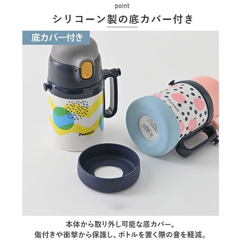 �s�[�R�b�N Peacock ���� �ʔ� ASK-W40 2WAY�{�g�� �X�g���[�}�O 400ml �R�b�v�t�� 360ml �q�� �q���p �q�ǂ� �L�b�Y �j�̎q ���̎q �ۉ� �ۗ� �y�� ���@�r �c�t��_7