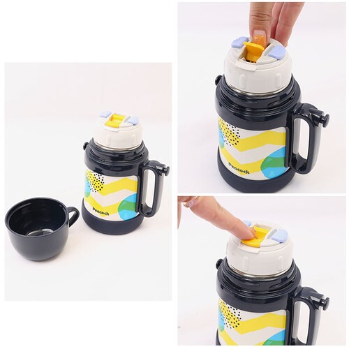 �s�[�R�b�N Peacock ���� �ʔ� ASK-W40 2WAY�{�g�� �X�g���[�}�O 400ml �R�b�v�t�� 360ml �q�� �q���p �q�ǂ� �L�b�Y �j�̎q ���̎q �ۉ� �ۗ� �y�� ���@�r �c�t��_12