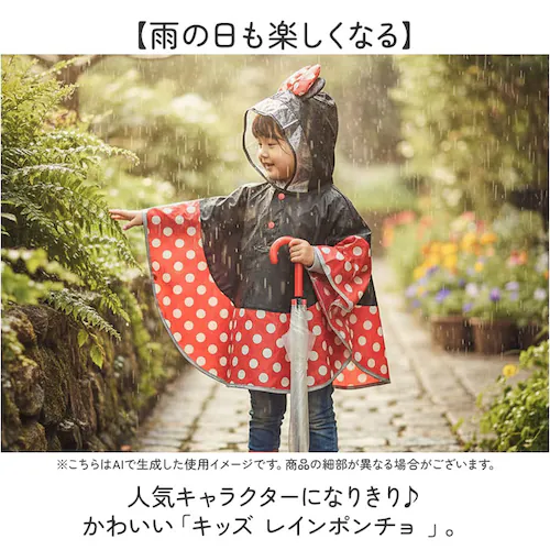 スケーター レインぽんちょ キッズ 通販 Skater RAPO2N レインポンチョ レインコート 雨具 カッパ 合羽 レインウェア レインウエア 子ども こども 子供 なりきり キャラクター 幼稚園_1