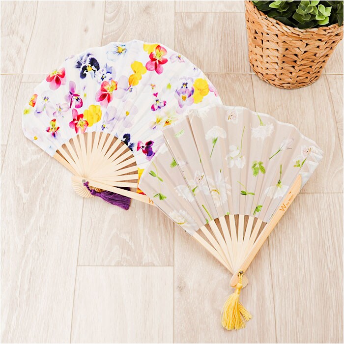 扇子 通販 花柄 フラワー扇子 せんす フラワー ボックス入り お洒落