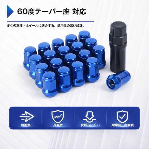 �z�C�[���i�b�g �S�[���h 20�Z�b�g 7�p M12 P1.5 60�x�e�[�p�[ ����h�~ �� ���b�N�i�b�g �ȒP ��p�\�P�b�g�t�� �h�K �����x ���ϋv �X�`�[�� �ėp �h���X�A�b�v �h��_6