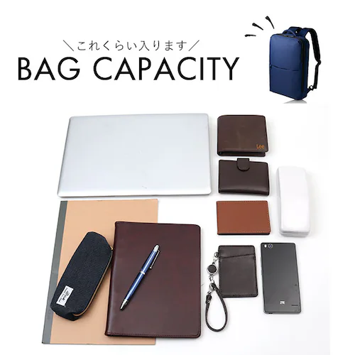 リュック メンズ 薄型 通販 リュックサック デイバッグ ビジネスリュック メンズリュック PC収納 薄い スリム 通勤 通学 出張 旅行 就活 リクルート バッグ かばん カバン 収納力 おしゃれ _15