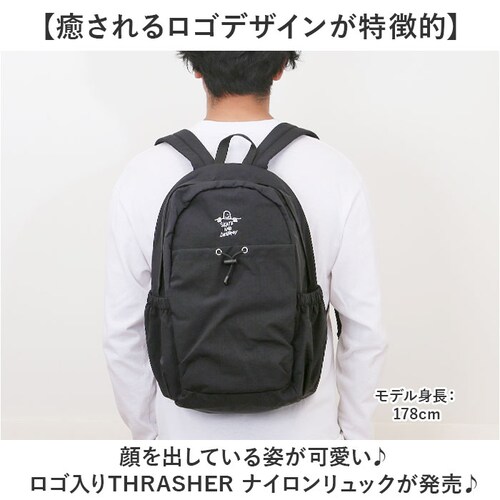 THRASHER �X���b�V���[ �����b�N THR-306 �ʔ� �}�[�N�S���U���X �����b�N�T�b�N �o�b�N�p�b�N �f�C�p�b�N �����Y ���f�B�[�X �u�����h A4 ��e�� �ʊw �ʋ� ���� �V���v�� ���Z_1