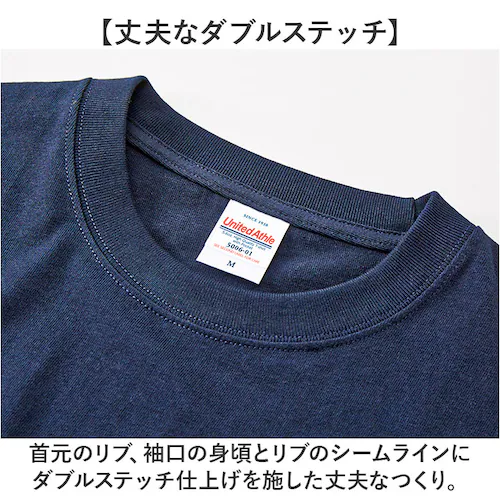 United Athle ユナイテッドアスレ Tシャツ 5.6オンス 通販 5006-01 メンズ ティーシャツ ティシャツ 半袖Tシャツ 半袖ティーシャツ 厚手 無地 綿100% シンプル カットソ_6