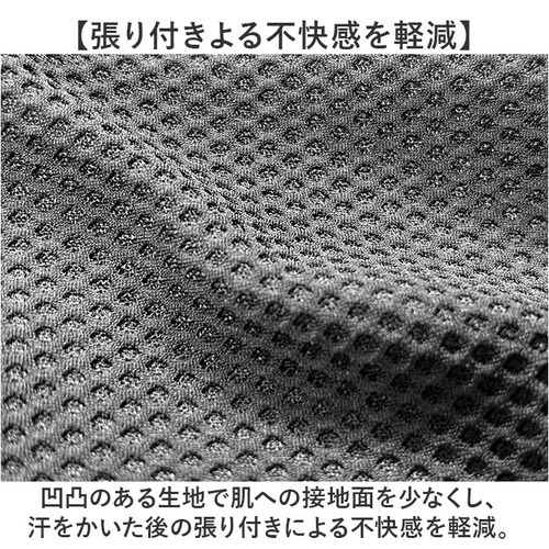 インナーシャツ メンズ 半袖 通販 FORECAST フォーキャスト 6883 メッシュインナー クルーネックインナー 半袖インナー ドライインナー アンダーシャツ Tシャツ 肌着 メッシュシャツ 夏_3