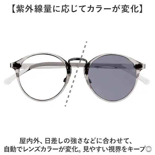 サングラス 調光 通販 調光サングラス メガネ 眼鏡 メンズ レディース めがね 調光レンズ 調光レンズサングラス メンズサングラス おしゃれ サングラスレディース ゴルフ 釣り ドライブ 運転 ファ_3