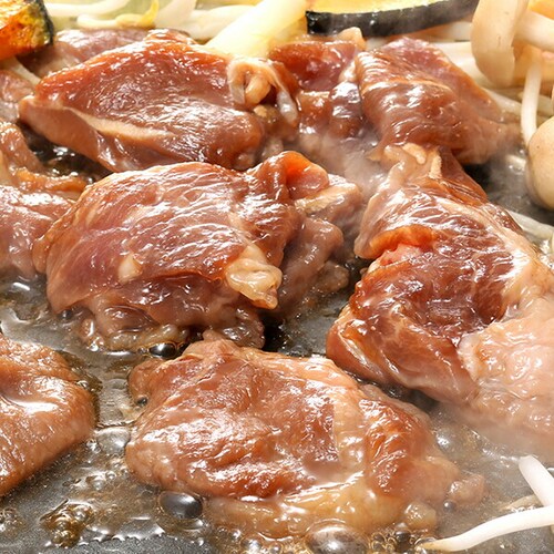 ジンギスカン ラム肉 味付きジンギスカンセット (味付特上ラム300g×3p/簡易ジンギスカン鍋)_6