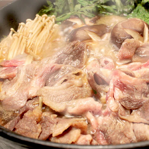 ラム肉 ラムすき焼きセット 500g (ソラチすき焼割下295g付き) すき焼き ギフト ご家庭用 肉の山本 北海道_5