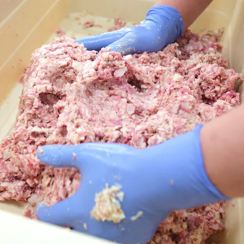 北海道産 ハンバーグ 6個セット (ソース付き/冷凍) 惣菜 ハンバーグ ギフト お祝い プレゼント ご家庭用_2