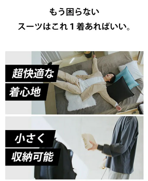 ALLESTサステナブル春夏スーツ ネイビー / M_6