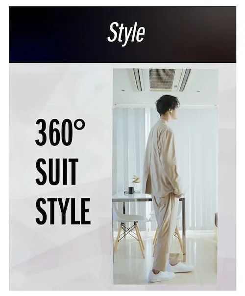 ALLESTサステナブル春夏スーツ ネイビー / M_14