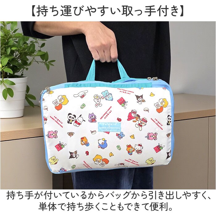 SWIMMERXSANRIO/ピンク スイマー サンリオ トラベルポーチ 圧縮 通販