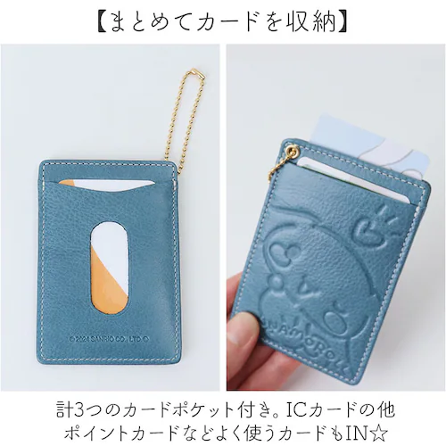 サンリオ グッズ パスケース Sanrio 通販 定期入れ 定期券入れ 定期券ケース 定期ケース ICカード ケース カード入れ レディース かわいい おしゃれ キャラクター 本革 レザー 通学 通勤_4