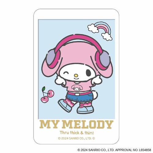 �T�����I �}�C�����f�B �O�b�Y �ʔ� MY MELODY �X�e�b�J�[ �܂�����S�ݓX�X�e�b�J�[ 4947864052522 �}�C�����f�B02 �X�}�z�X�e�b�J�[ �V�[�� �X�e�b�J�[�V�[�� ���킢�� ��_1