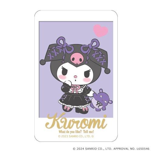 �T�����I �N���~ �O�b�Y �ʔ� �}�C�����f�B �X�e�b�J�[ �܂�����S�ݓX�X�e�b�J�[ 4947864049317 �N���~03 KUROMI �V�[�� �X�e�b�J�[�V�[�� ���킢�� ���� �J���C�C �L�����N_1