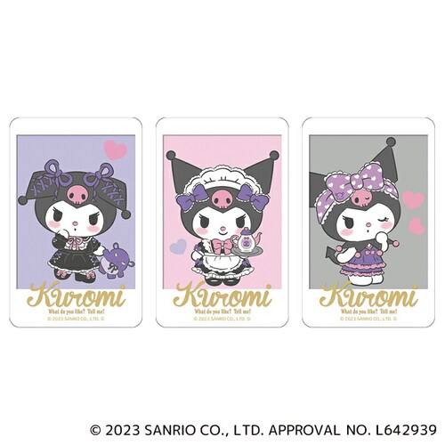 �T�����I �N���~ �O�b�Y �ʔ� �}�C�����f�B �X�e�b�J�[ �܂�����S�ݓX�X�e�b�J�[ 4947864049317 �N���~03 KUROMI �V�[�� �X�e�b�J�[�V�[�� ���킢�� ���� �J���C�C �L�����N_2