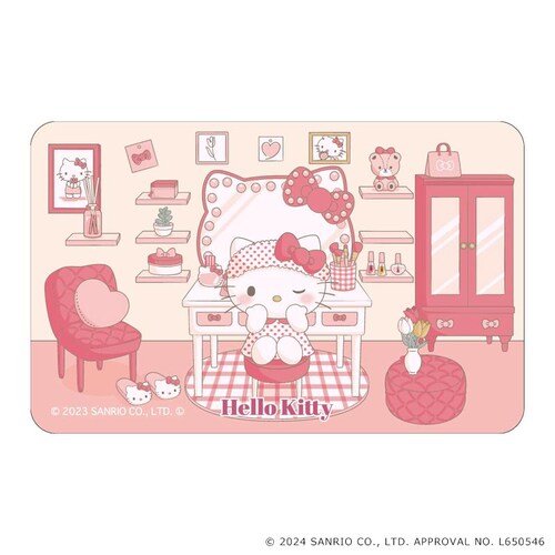 �T�����I �n���[�L�e�B �O�b�Y �ʔ� �L�e�B����� �X�e�b�J�[ �܂�����S�ݓX�X�e�b�J�[ 4947864049362 �n���[�L�e�B02 �X�}�z�X�e�b�J�[ �V�[�� �X�e�b�J�[�V�[�� ���킢�� ���� �J_1