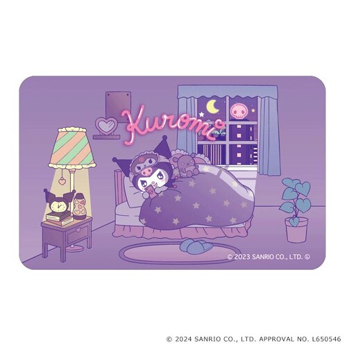 �T�����I �N���~ �O�b�Y �ʔ� �}�C�����f�B �X�e�b�J�[ �܂�����S�ݓX�X�e�b�J�[ 4947864049300 �N���~02 KUROMI �V�[�� �X�e�b�J�[�V�[�� ���킢�� ���� �J���C�C �L�����N_1