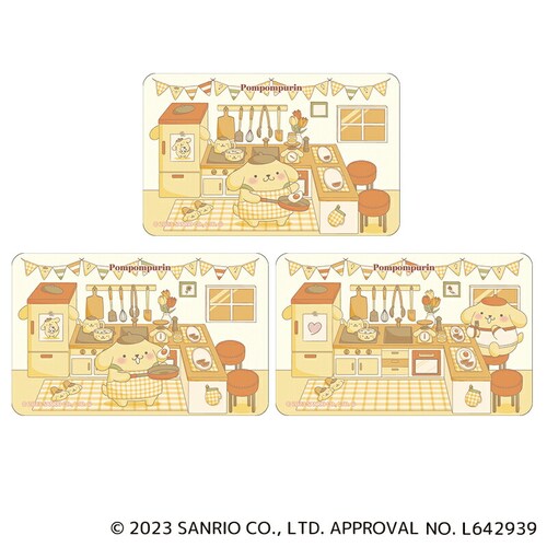 �T�����I �|���|���v���� �O�b�Y �ʔ� POMPOMPURIN �X�e�b�J�[ �܂�����S�ݓX�X�e�b�J�[ 4947864049270 �|���|���v����02 �V�[�� �X�e�b�J�[�V�[�� ���킢�� ���� �J���C_2