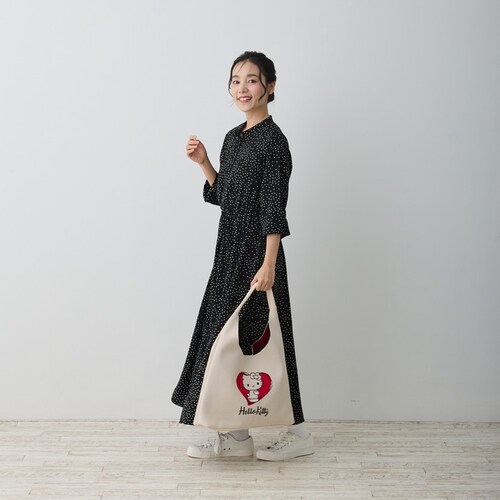 ���[�g�[�g �T�����I ROOTOTE 8489 �ʔ� �j�b�g�o�b�O �g�[�g�o�b�O �j�b�g�g�[�g�o�b�O ���|���o�b�O �L�e�B����� Hello kitty �n���[�L�e�B ROUND ���E���h A4 �ʋ�_3