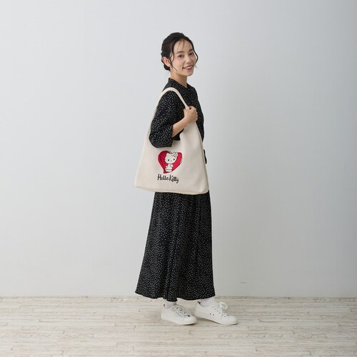 ���[�g�[�g �T�����I ROOTOTE 8489 �ʔ� �j�b�g�o�b�O �g�[�g�o�b�O �j�b�g�g�[�g�o�b�O ���|���o�b�O �L�e�B����� Hello kitty �n���[�L�e�B ROUND ���E���h A4 �ʋ�_4