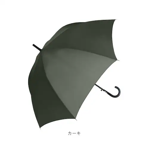 ブラック 傘 ジャンプ メンズ 通販 レディース 長傘 70cm グラスファイバー 雨傘 雨具 丈夫 かさ カサ 紳士傘 婦人傘 グレー ネイビー カーキ ブラック 雨グッズ レイングッズ_17