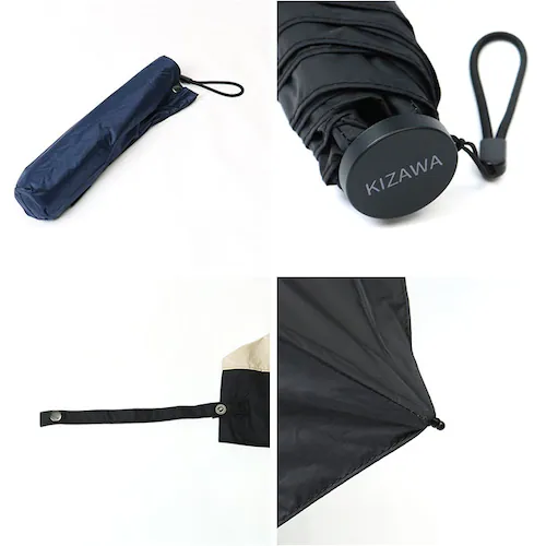 KIZAWA 折りたたみ傘 通販 日傘 折りたたみ 完全遮光 傘 50cm 折畳み傘 晴雨兼用 折り畳み傘 超軽量カーボン傘 レディース 100 遮光 撥水 超 軽量 かさ カサ おりたたみかさ 婦人_14