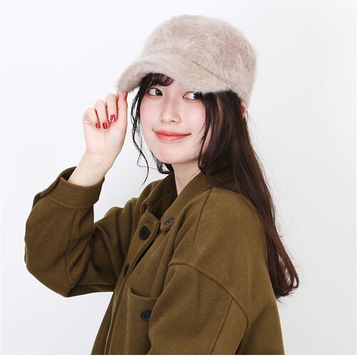 ベージュ キャップ 冬 通販 帽子 ぼうし レディース帽子 レディース 女性 女の子 冬小物 秋冬 かわいい 可愛い おしゃれ オシャレ ファッション小物 防寒 寒さ対策 レディースファッション ガー_13