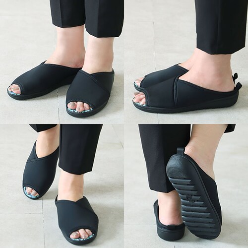 �u���b�N L(24�`24.5cm) �T���_�� ���f�B�[�X ������ �ʔ� �p���W�[ ������� �����₷�� �������� ���[���V���[�Y �I�t�B�X�T���_�� �O���� �X���b�p S M L �T�C�Y �u���b�N ��_10