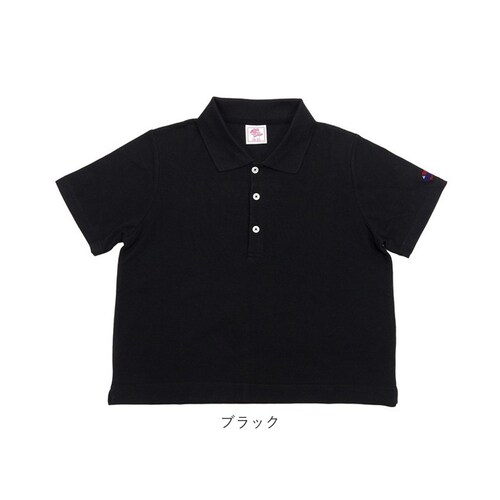 ポロシャツ レディース 通販 JEMORGAN ジェーイーモーガン カノコ素材 短い丈 半袖 トップス オシャレ お洒落 かわいい 無地 シンプル 婦人服 カジュアル レディースポロシャツ レディース_18