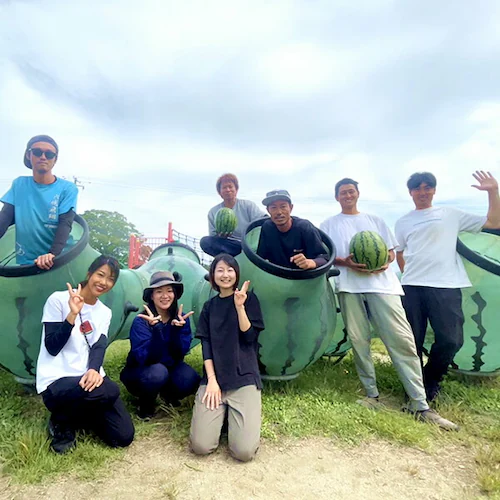 【出荷中】UNAU 山形県産 尾花沢すいか 1玉 8kg (秀品/常温品) すいか スイカ 西瓜 ギフト 贈り物 ご家庭用 果物 フルーツ 山形 お取り寄せ_1