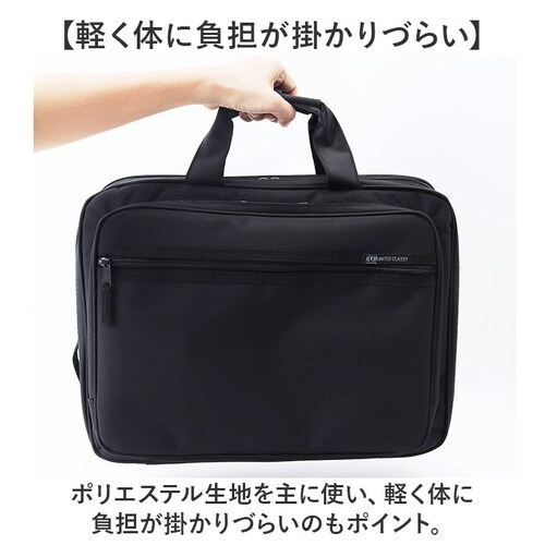 ビジネスバッグ メンズ 通販 ビジネスリュック ショルダーバッグ 3WAY リュック デイパック バッグパック PCポケット 多機能 多収納 男性 大人 通勤 ビジネス シンプル 無地 おしゃれ バッ_4