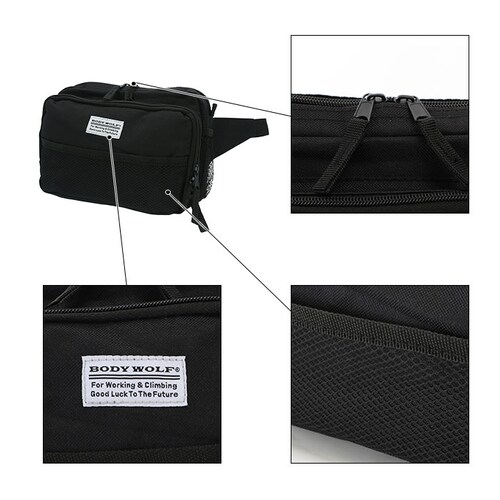 �E�G�X�g�|�[�` �����Y �ʔ� �E�G�X�g�o�b�O �{�f�B�o�b�O ��e�� �A�E�g�h�A �X�|�[�c �V���v�� �΂߂��� �����V�����_�[ ���n ���S ���s �g���x�� �T�u�o�b�O ���@�\ BODY WOLF �{�f�B_6