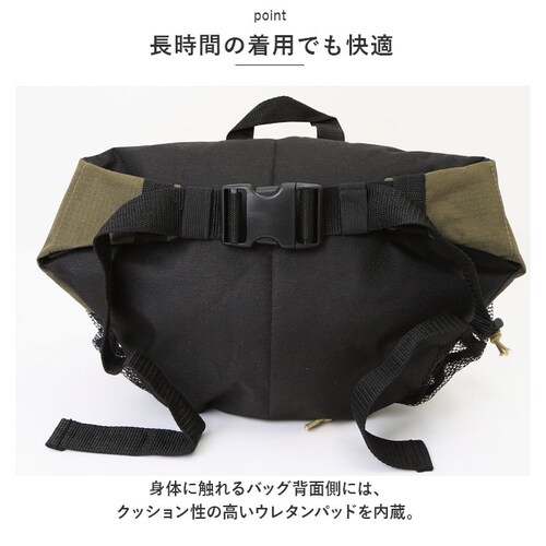 ボディバッグ メンズ 大容量 通販 ウエストバッグ ウエストポーチ ショルダーバッグ 2way バッグ 3way ボディバック ショルダーバック 大きめ 斜めがけ シンプル 自転車 バイク サイクリン_5