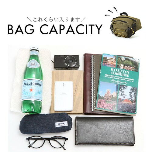 ボディバッグ メンズ 大容量 通販 ウエストバッグ ウエストポーチ ショルダーバッグ 2way バッグ 3way ボディバック ショルダーバック 大きめ 斜めがけ シンプル 自転車 バイク サイクリン_15