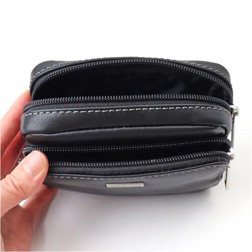 SAXON バッグ 通販 ベルトポーチ ウエストポーチ ベルトバッグ ウエストバッグ ベルト通し ポーチ 携帯ポーチ ベルト サクソン 5039 メンズ 男性 革 本革 レザー 牛革 ブランド 仕事 _9